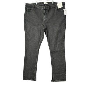 Abercrombie & Fitch The Skinny High Rise 50316 Womens Sz 37x24 Long Black Jeans